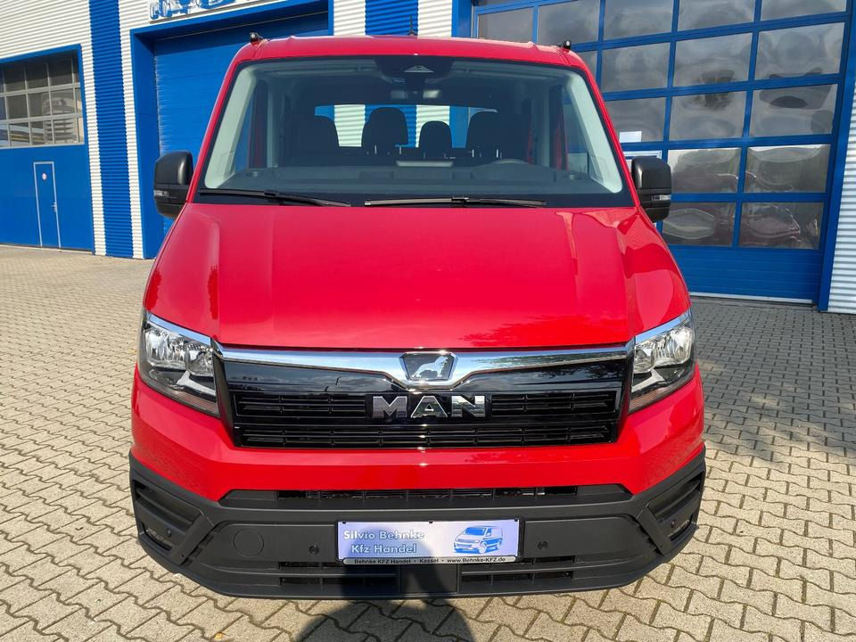 MAN TGE 3.140 Doka Pritsche Next Level *TEMPO*KLIMA*CAM*AHK*APP*PDC*INKL.19% MWST*SOFORT!* - Açık kasa kamyonet, Çift kabin kamyonet: fotoğraf 4 MAN TGE 3.140 Doka Pritsche Next Level *TEMPO*KLIMA*CAM*AHK*APP*PDC*INKL.19% MWST*SOFORT!* - Açık kasa kamyonet, Çift kabin kamyonet: fotoğraf 4