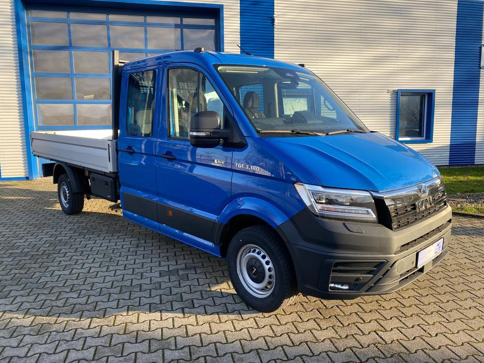 MAN TGE 3.180 4x4 Doka Pritsche Lang *INKL.19% MWT* AUTOMATIK*LED*CAM*AHK*TEMPO*STANDHZG*UVM* - Açık kasa kamyonet, Çift kabin kamyonet: fotoğraf 2 MAN TGE 3.180 4x4 Doka Pritsche Lang *INKL.19% MWT* AUTOMATIK*LED*CAM*AHK*TEMPO*STANDHZG*UVM* - Açık kasa kamyonet, Çift kabin kamyonet: fotoğraf 2
