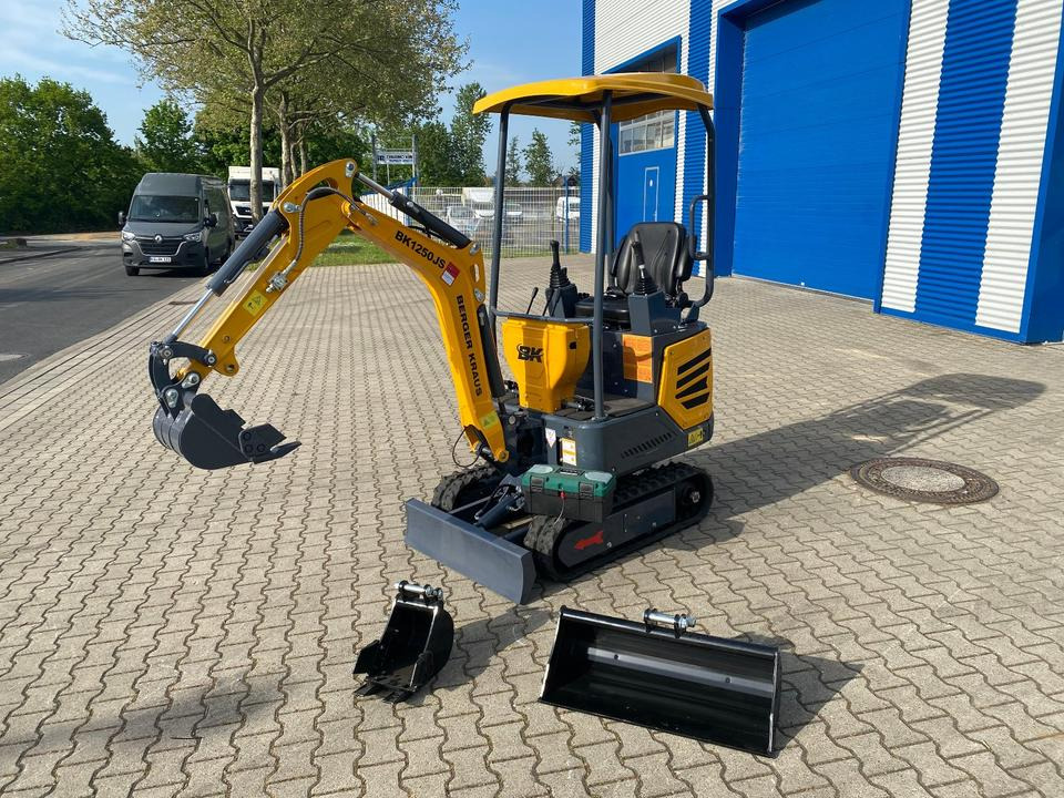 Minibagger BK1250JS + Schaufelpaket *INKL.19% MWST*KUBOTA*BERGER KRAUS*JOYSTICK*SOFORT!* - Mini ekskavatör: fotoğraf 1 Minibagger BK1250JS + Schaufelpaket *INKL.19% MWST*KUBOTA*BERGER KRAUS*JOYSTICK*SOFORT!* - Mini ekskavatör: fotoğraf 1