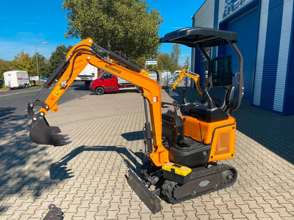 Minibagger BK1300JSR inkl. 3 Schaufeln *INKL.19% MWST*BERGER KRAUS*KUBOTA D902 11,8KW*JOYSTICK*SCHENKWARM*SOFORT!* - Mini ekskavatör: fotoğraf 3 Minibagger BK1300JSR inkl. 3 Schaufeln *INKL.19% MWST*BERGER KRAUS*KUBOTA D902 11,8KW*JOYSTICK*SCHENKWARM*SOFORT!* - Mini ekskavatör: fotoğraf 3