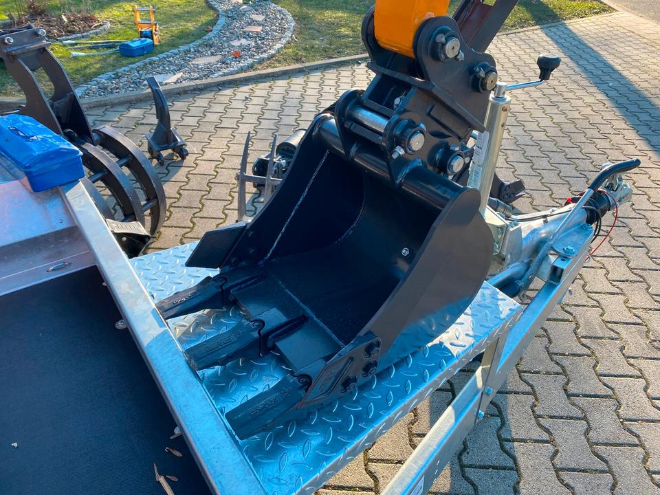 Mini ekskavatör, Römork Minibagger BK1500JS + Anhänger *INKL.19% MWST*BERGER KRAUS*KUBOTA*JOYSTICK*ZUBEHÖRPAKET*SOFORT!*: fotoğraf 15