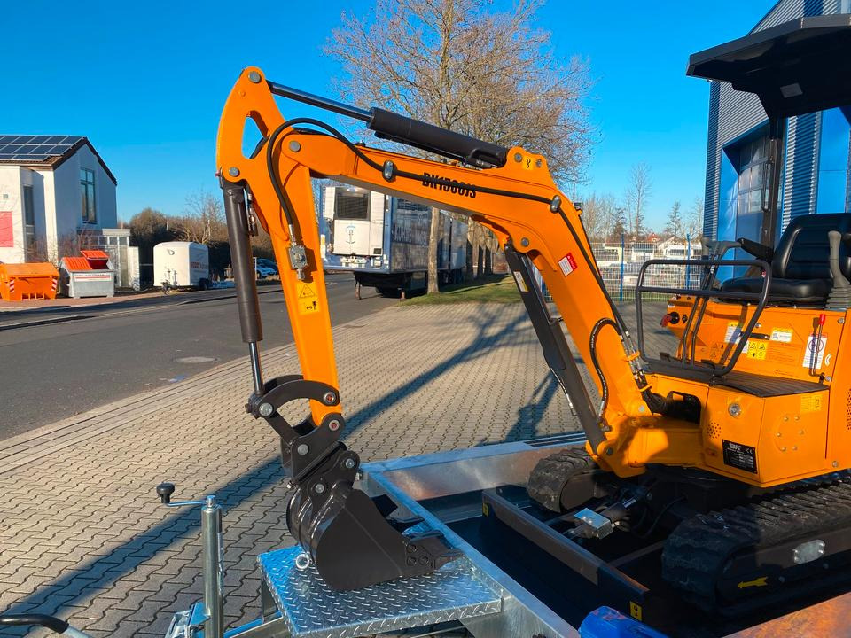 Mini ekskavatör, Römork Minibagger BK1500JS + Anhänger *INKL.19% MWST*BERGER KRAUS*KUBOTA*JOYSTICK*ZUBEHÖRPAKET*SOFORT!*: fotoğraf 7