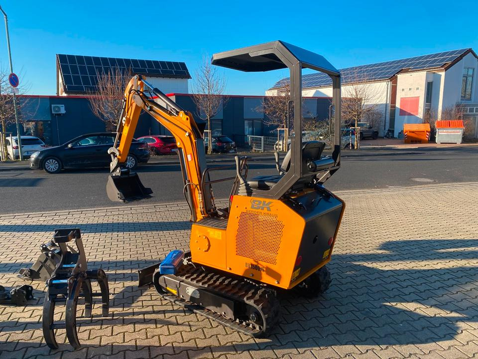 Minibagger BK1500JS + Zubehör *INKL.19% MWST*BERGER KRAUS*KUBOTA*JOYSTICK*ZUBEHÖRPAKET*SOFORT!* - Mini ekskavatör: fotoğraf 3 Minibagger BK1500JS + Zubehör *INKL.19% MWST*BERGER KRAUS*KUBOTA*JOYSTICK*ZUBEHÖRPAKET*SOFORT!* - Mini ekskavatör: fotoğraf 3