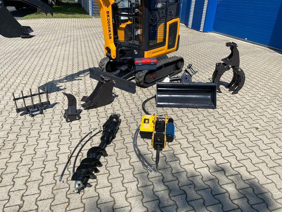Minibagger BK2000KSR inkl. Zubehörpaket *INKL.19% MWST*BERGER KRAUS*YANMAR*SCHWENKARM* VERSTELLFAHRWERK* - Mini ekskavatör: fotoğraf 2 Minibagger BK2000KSR inkl. Zubehörpaket *INKL.19% MWST*BERGER KRAUS*YANMAR*SCHWENKARM* VERSTELLFAHRWERK* - Mini ekskavatör: fotoğraf 2