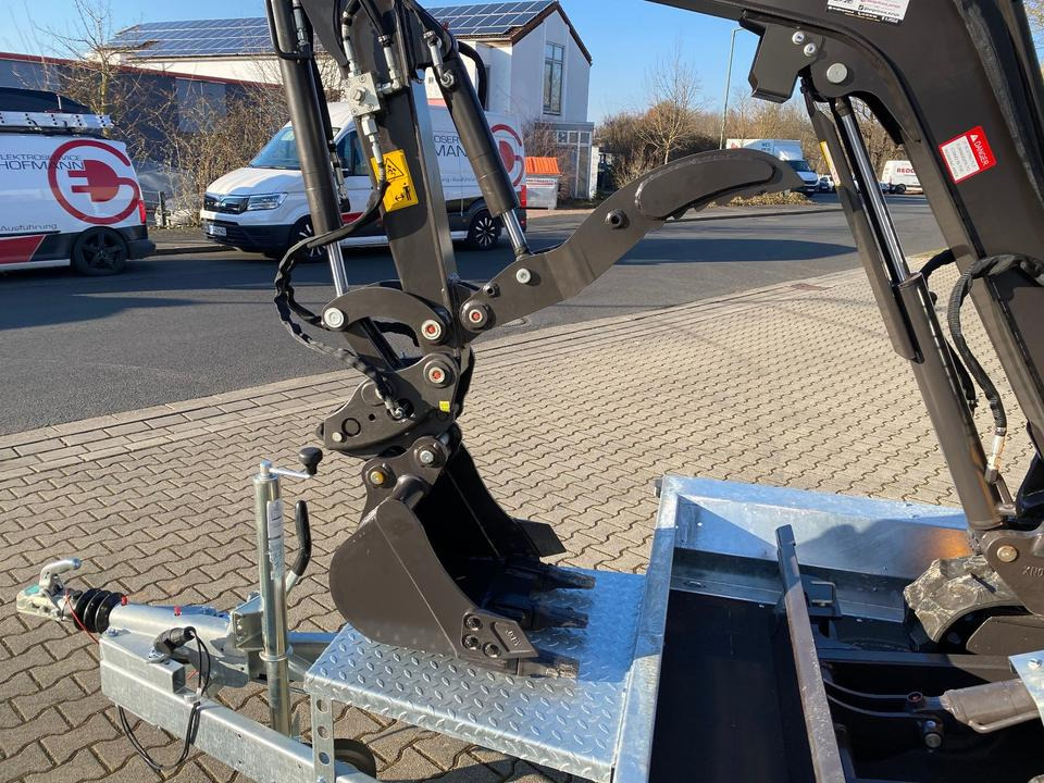 Mini ekskavatör, Römork Minibagger BK2000NKSR + Tieflader + Zubehör *INKL.19% MWST*BERGER KRAUS*KUBOTA* KLIMA*SCHWENKARM*VERSTELLFAHRWERK*: fotoğraf 7