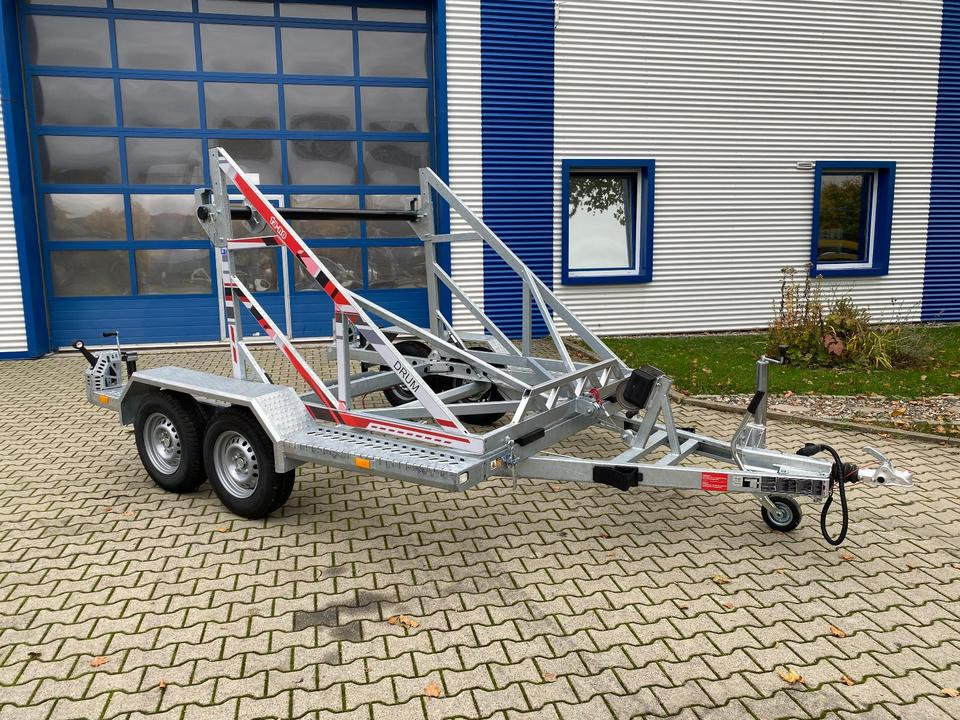 TA-NO Kabeltrommel-Anhänger 3000KG *INKL.19% MWST*2323KG NUTZLAST*SOFORT VERFÜGBAR!* - Kablo makarası taşıma römorku: fotoğraf 2 TA-NO Kabeltrommel-Anhänger 3000KG *INKL.19% MWST*2323KG NUTZLAST*SOFORT VERFÜGBAR!* - Kablo makarası taşıma römorku: fotoğraf 2