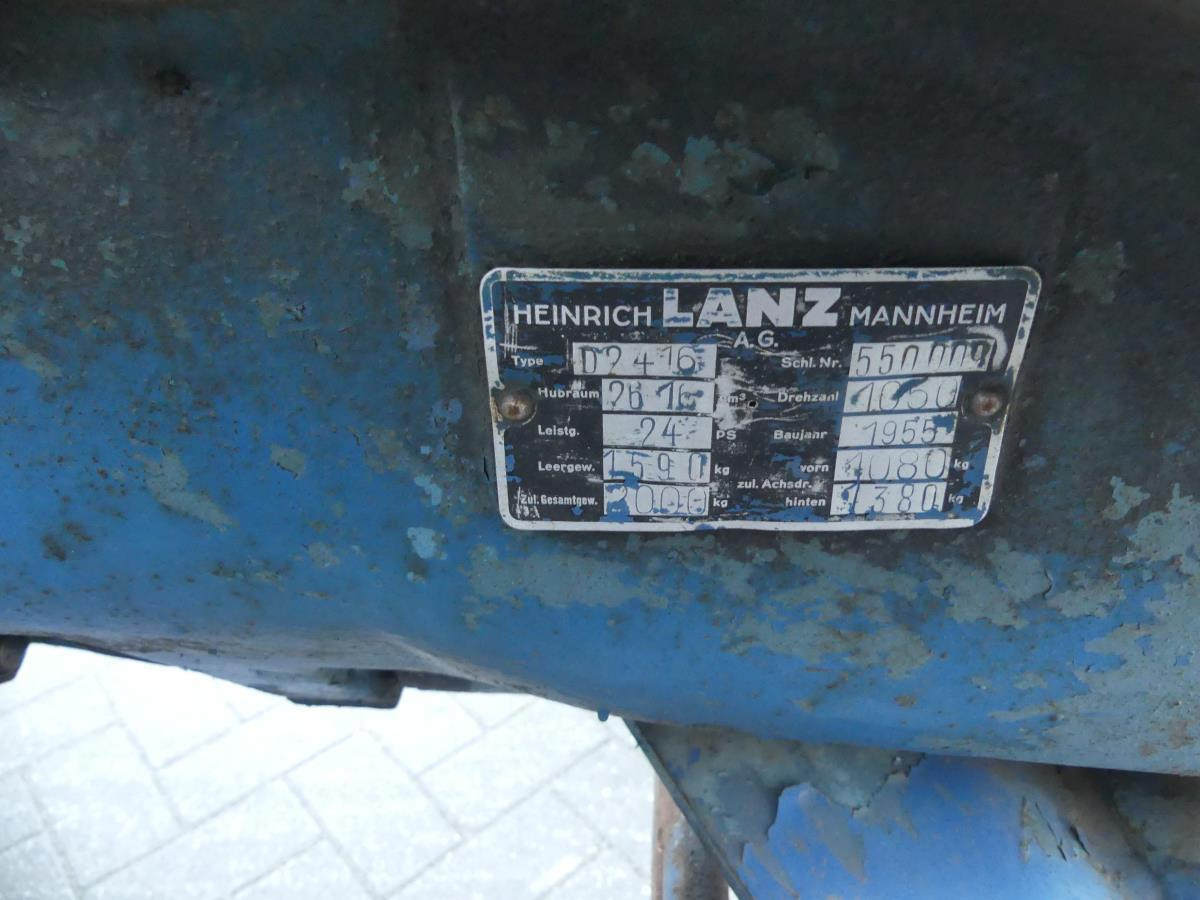 Traktör Lanz-Bulldog D2416: fotoğraf 35