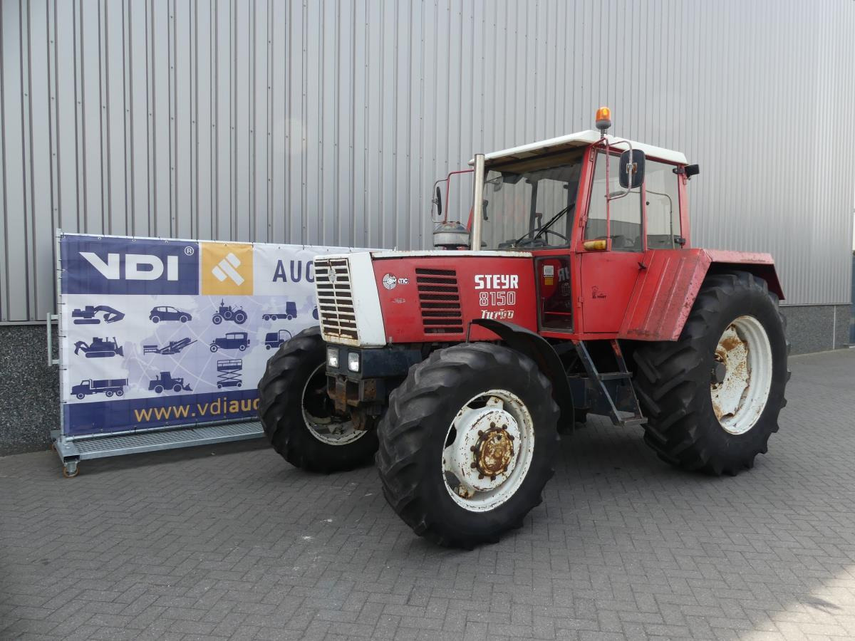 Steyr 8150 - Traktör: fotoğraf 1 Steyr 8150 - Traktör: fotoğraf 1