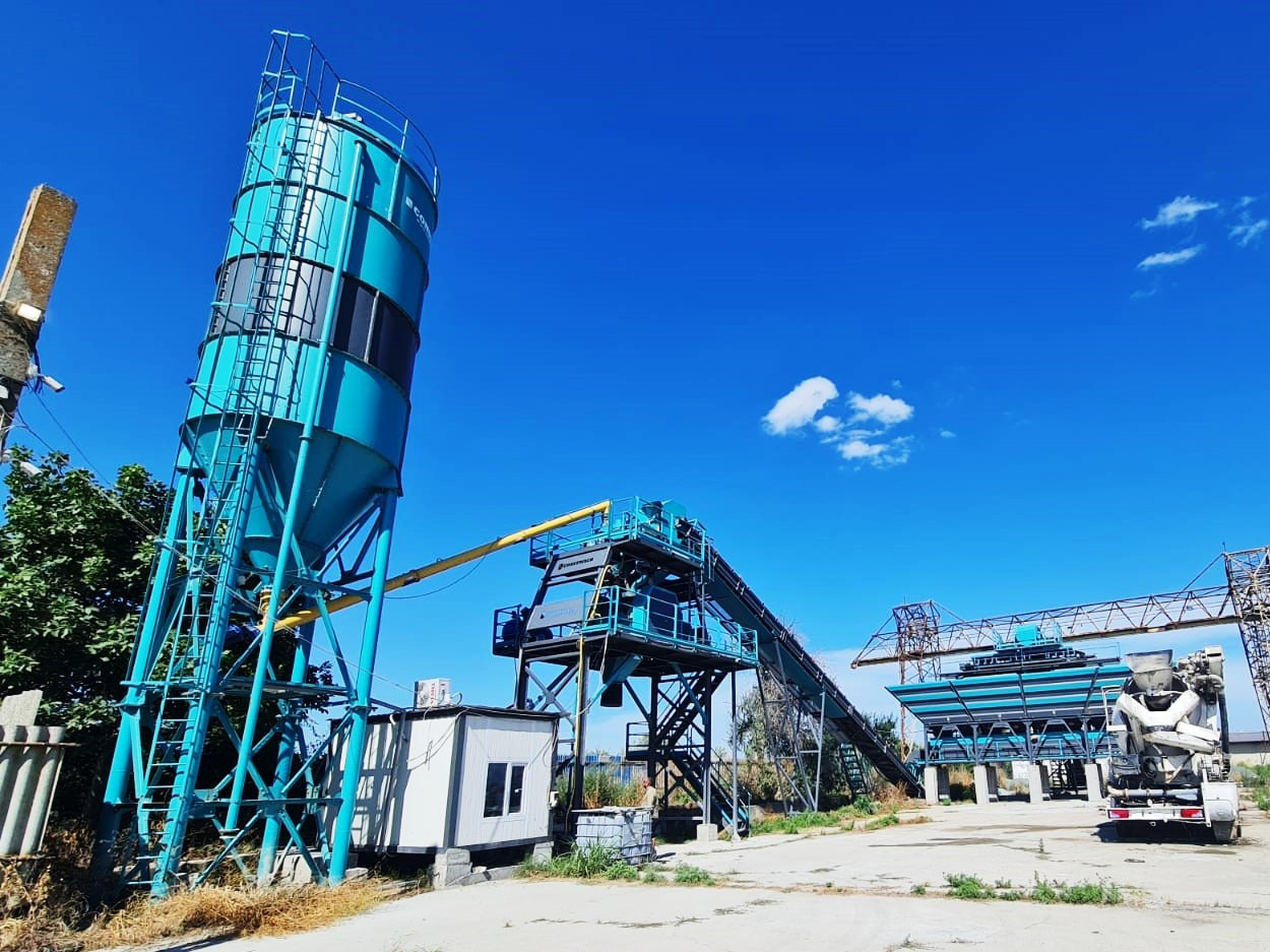 Constmach 60 m³/h Stationary Concrete Batching Plant - Beton santrali: fotoğraf 1 Constmach 60 m³/h Stationary Concrete Batching Plant - Beton santrali: fotoğraf 1
