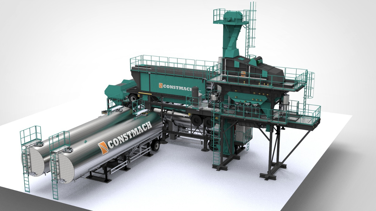Yeni Asfalt santrali Constmach Mobile Asphalt Plant: fotoğraf 7