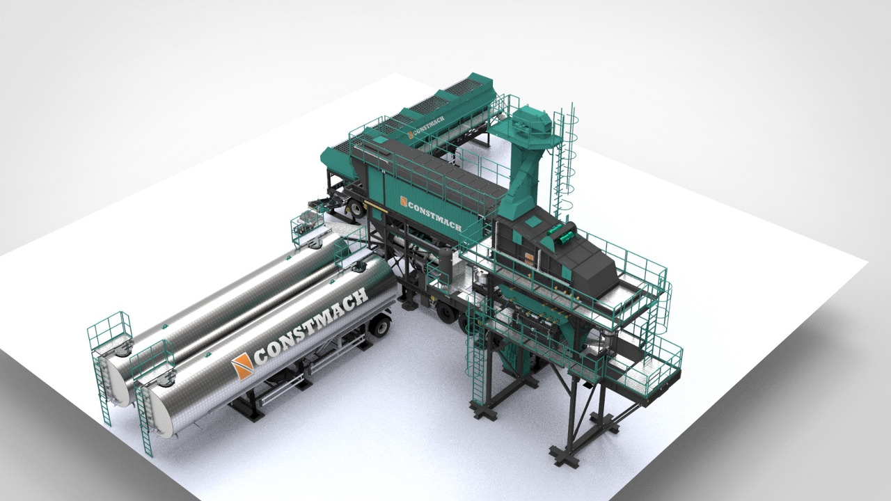 Yeni Asfalt santrali Constmach Mobile Asphalt Plant: fotoğraf 10