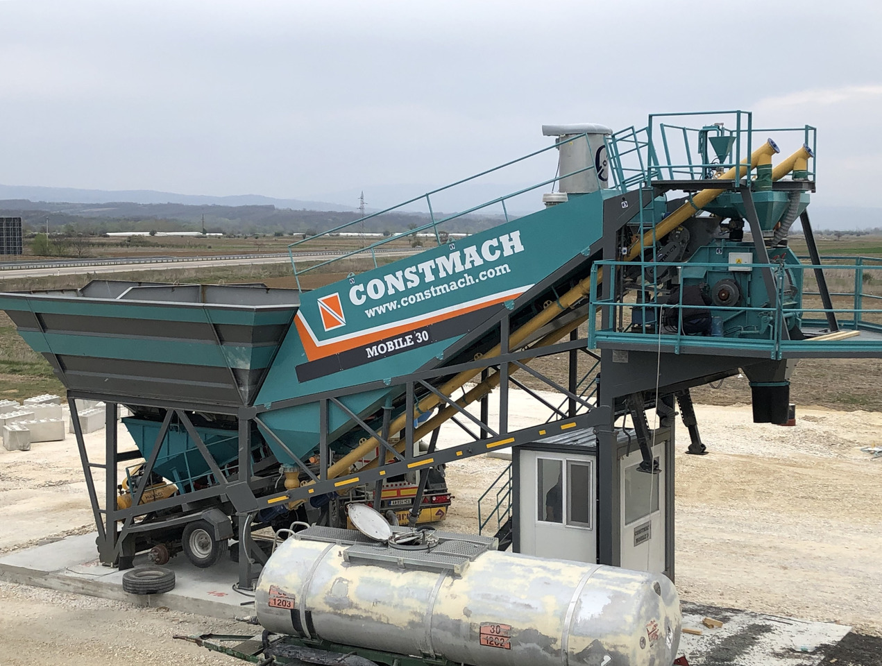 Constmach Mobile Betonmischanlage mit 30 m³/h - Beton santrali: fotoğraf 5 Constmach Mobile Betonmischanlage mit 30 m³/h - Beton santrali: fotoğraf 5