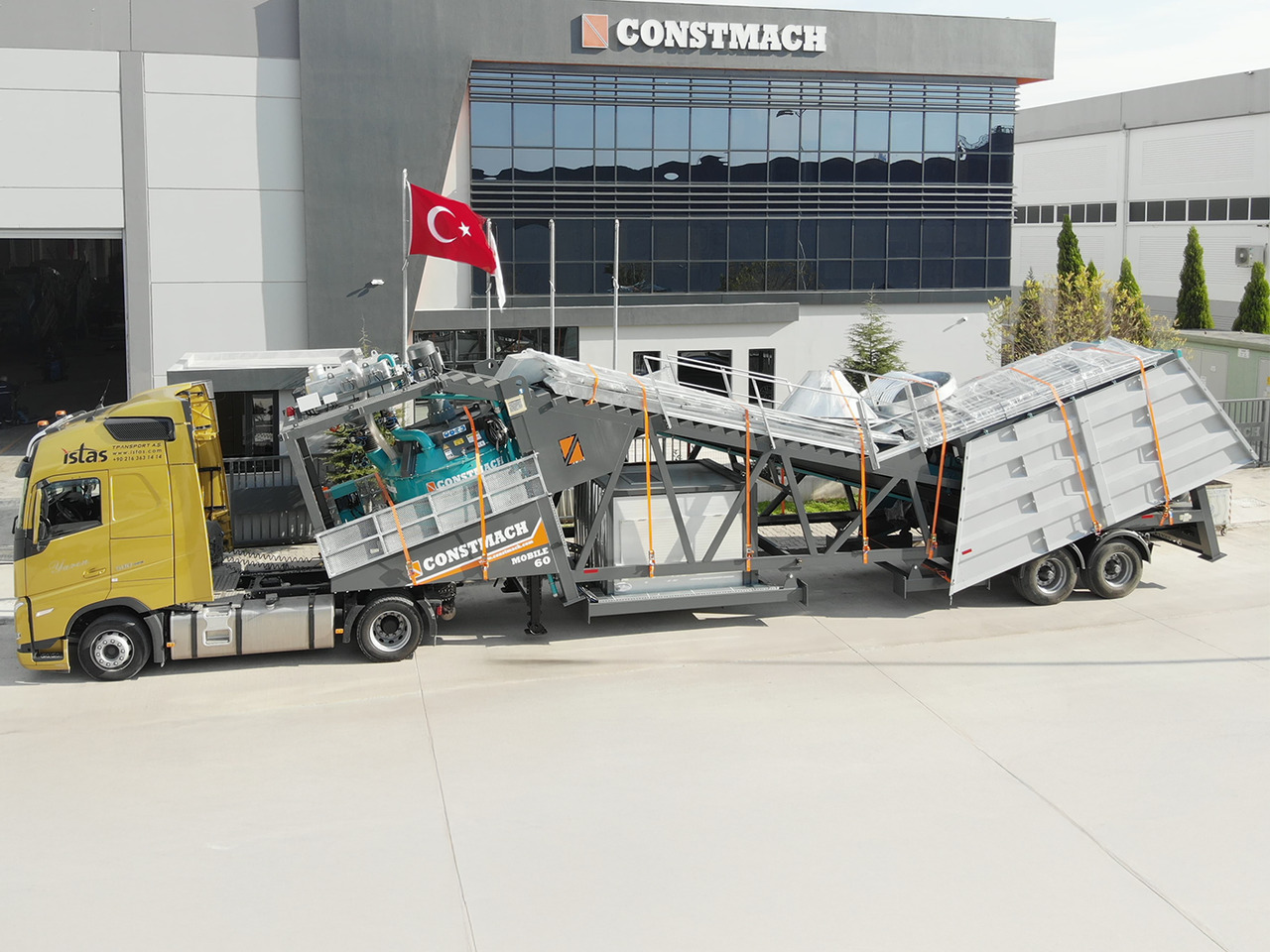 Constmach Mobile Betonmischanlage mit 60 m³/h - Beton santrali: fotoğraf 5 Constmach Mobile Betonmischanlage mit 60 m³/h - Beton santrali: fotoğraf 5