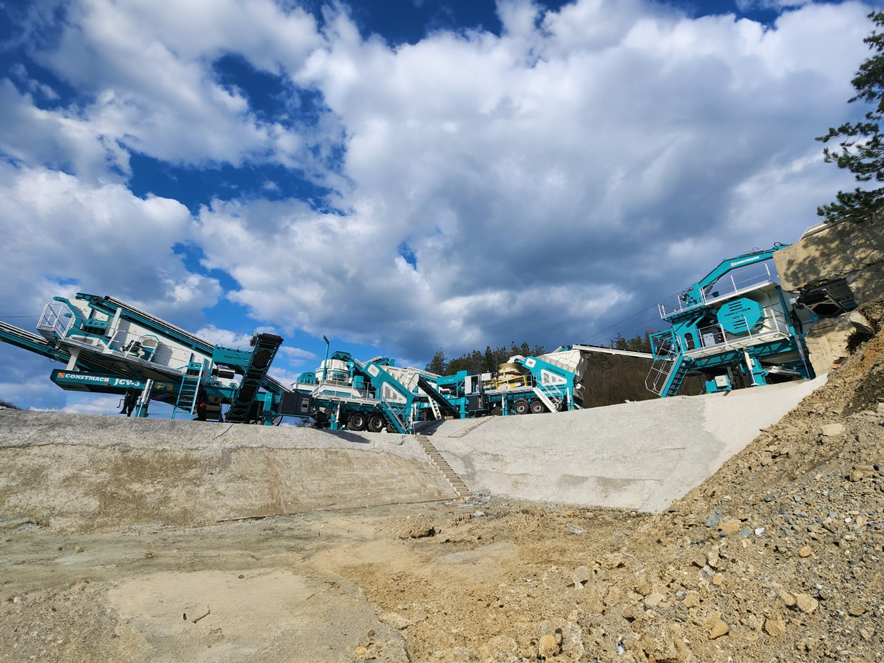Constmach Mobile Prallbrechanlage mit 300 Tonnen Produktionskapazität - Mobil konkasör tesisi: fotoğraf 3 Constmach Mobile Prallbrechanlage mit 300 Tonnen Produktionskapazität - Mobil konkasör tesisi: fotoğraf 3