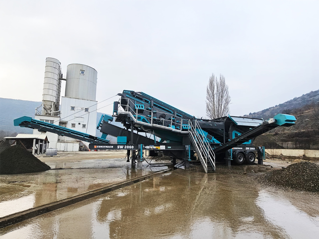 Constmach Mobile Sand And Gravel Washing And Screening Plant - Elek: fotoğraf 5 Constmach Mobile Sand And Gravel Washing And Screening Plant - Elek: fotoğraf 5