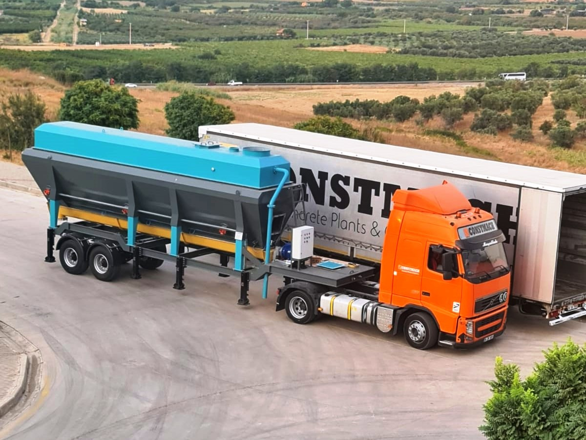 Constmach Silo à Ciment Mobile (Silo à Ciment Horizontal) - Çimento silosu: fotoğraf 1 Constmach Silo à Ciment Mobile (Silo à Ciment Horizontal) - Çimento silosu: fotoğraf 1