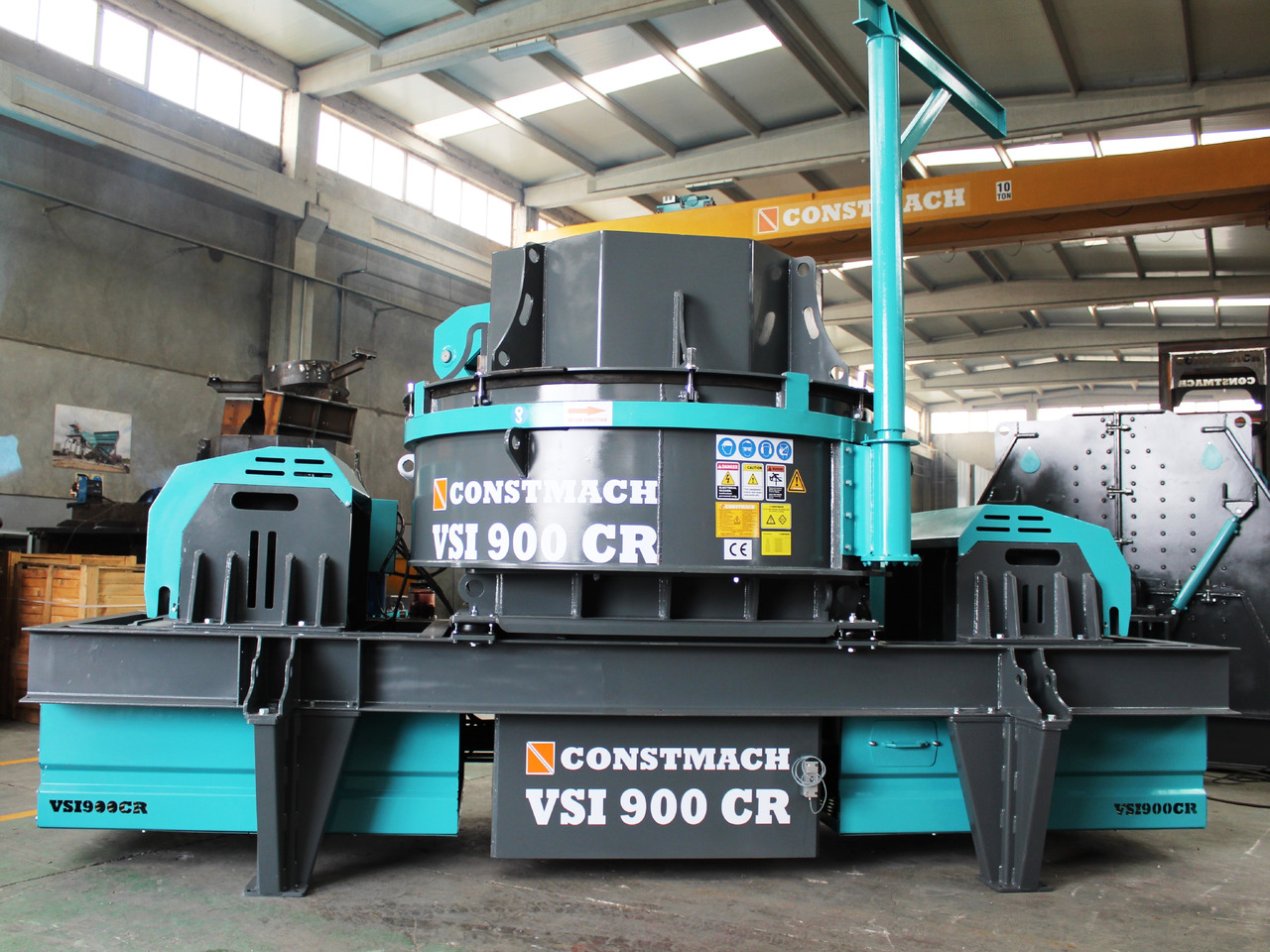 Constmach Vertikale Prallbrecher mit einer Leistung von 65 bis 400 t/h - Darbeli kırıcı: fotoğraf 4 Constmach Vertikale Prallbrecher mit einer Leistung von 65 bis 400 t/h - Darbeli kırıcı: fotoğraf 4