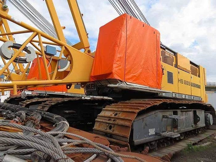 Liebherr HS885HD + BAUER CUTTER - 70 METROS - Vinç: fotoğraf 2 Liebherr HS885HD + BAUER CUTTER - 70 METROS - Vinç: fotoğraf 2