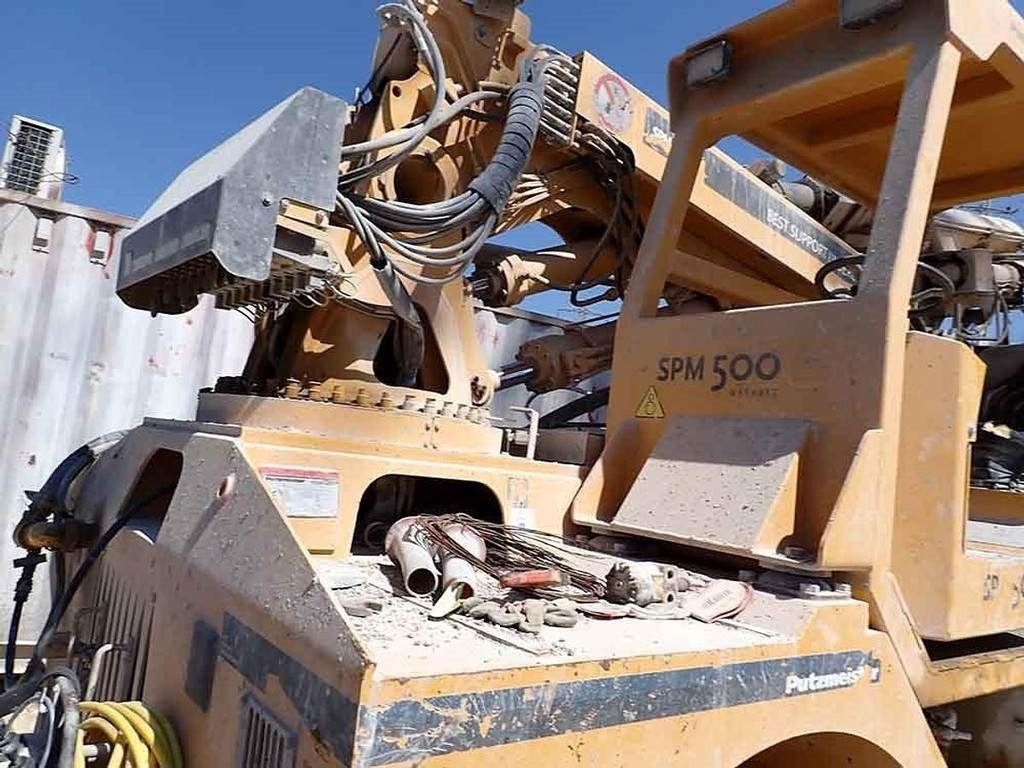 Putzmeister SPM 500  - Beton makinesi: fotoğraf 2 Putzmeister SPM 500  - Beton makinesi: fotoğraf 2