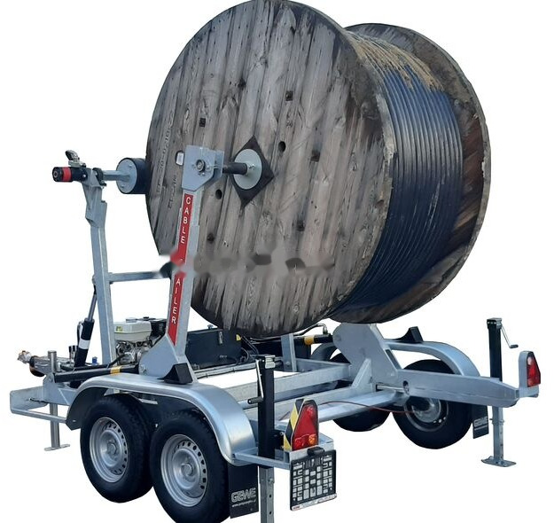 Gewe Hydrauliczna P3500 D/4H - Kablo makarası taşıma römorku: fotoğraf 2 Gewe Hydrauliczna P3500 D/4H - Kablo makarası taşıma römorku: fotoğraf 2