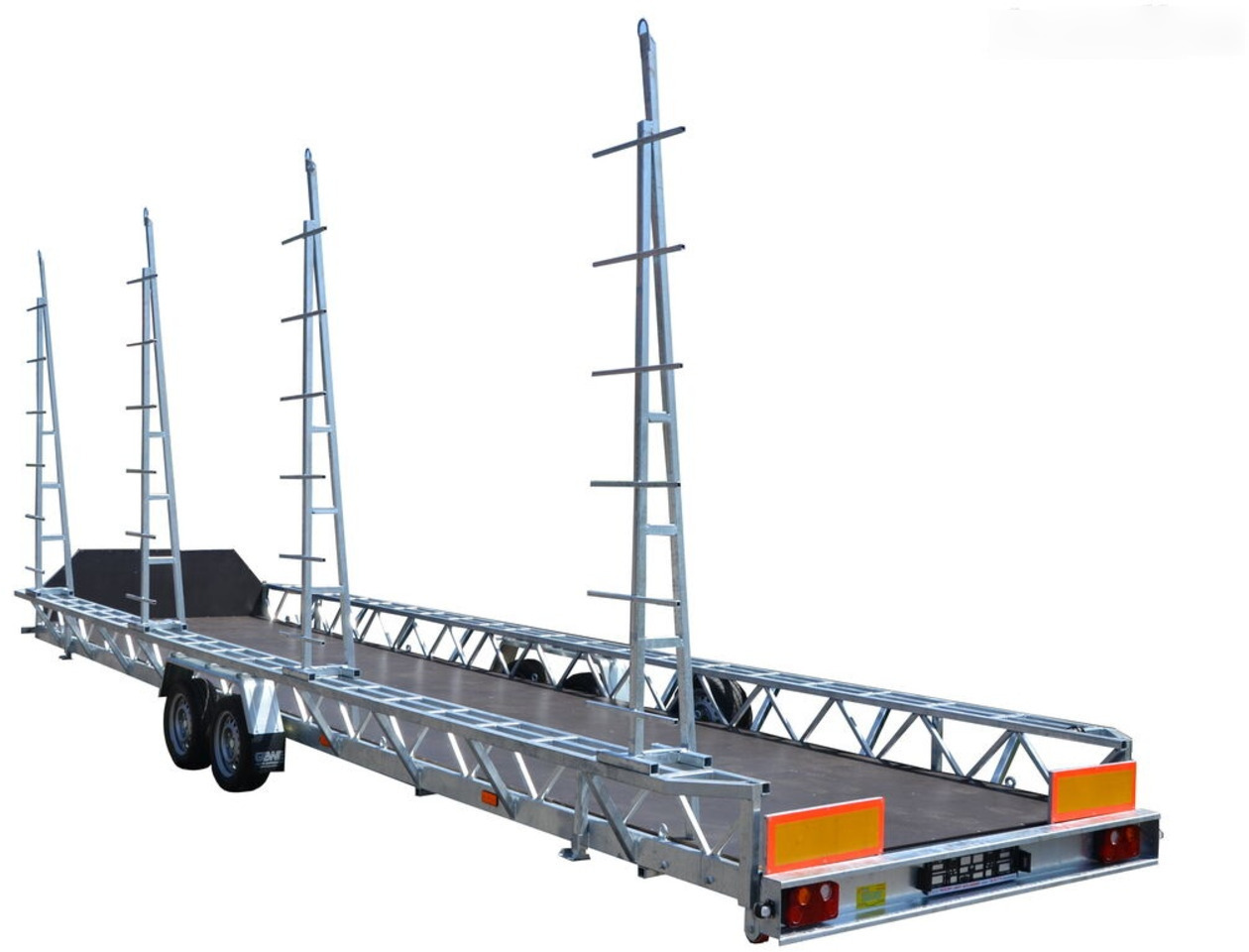Gewe P3500 G/1 przyczepa do transportu basenów 8,5x1,93 m - Alçak çerçeveli platform römork: fotoğraf 2 Gewe P3500 G/1 przyczepa do transportu basenów 8,5x1,93 m - Alçak çerçeveli platform römork: fotoğraf 2