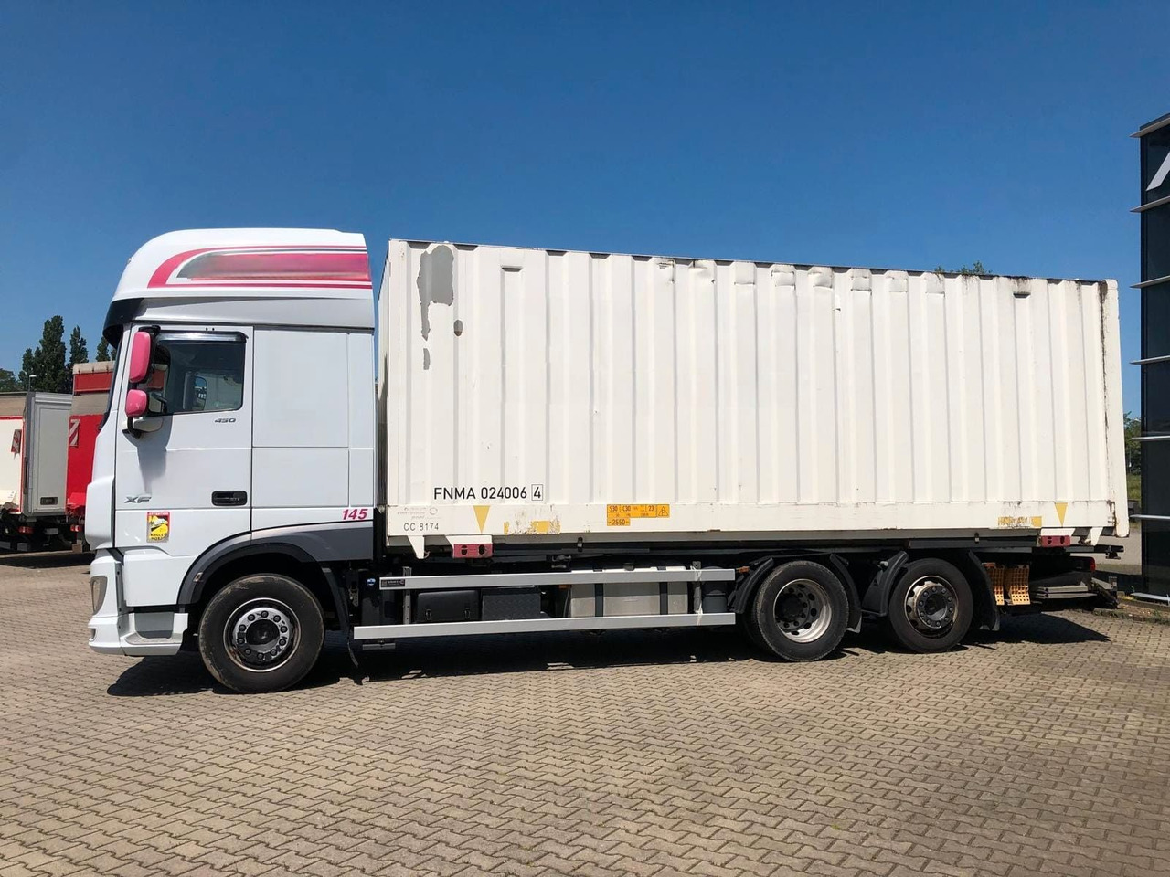 DAF XF450 SSC Lenk/Lift*LBW*AHK*Standklima - Konteynır taşıyıcı/ Yedek karoser kamyon: fotoğraf 2 DAF XF450 SSC Lenk/Lift*LBW*AHK*Standklima - Konteynır taşıyıcı/ Yedek karoser kamyon: fotoğraf 2