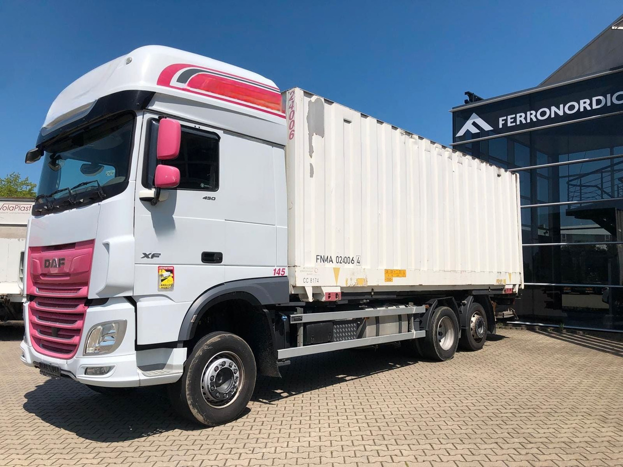 DAF XF450 SSC Lenk/Lift*LBW*AHK*Standklima - Kapalı kasa kamyon: fotoğraf 3 DAF XF450 SSC Lenk/Lift*LBW*AHK*Standklima - Kapalı kasa kamyon: fotoğraf 3