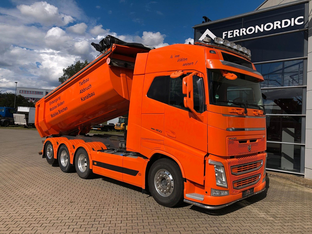 Volvo FH460 8x4 Tridem*Lift+LenkAchse*ALU*AHK*VollLuft - Damperli kamyon: fotoğraf 2 Volvo FH460 8x4 Tridem*Lift+LenkAchse*ALU*AHK*VollLuft - Damperli kamyon: fotoğraf 2
