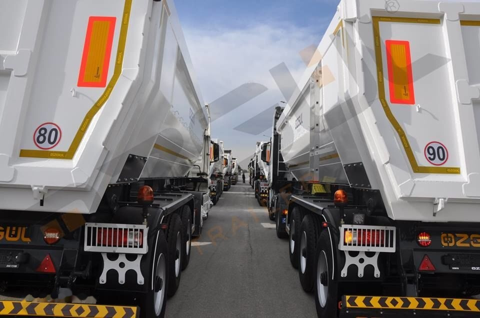 Yeni Damperli dorse Özgül 3 AXLE TIPPING SEMI TRAILER: fotoğraf 9