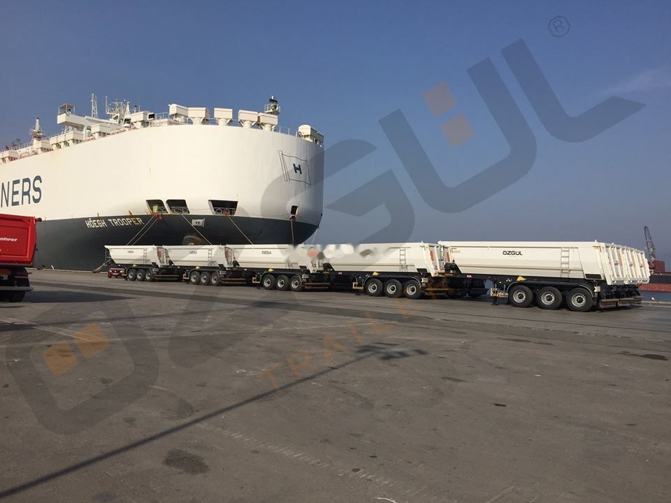 Yeni Damperli dorse Özgül 3 AXLE TIPPING SEMI TRAILER: fotoğraf 6