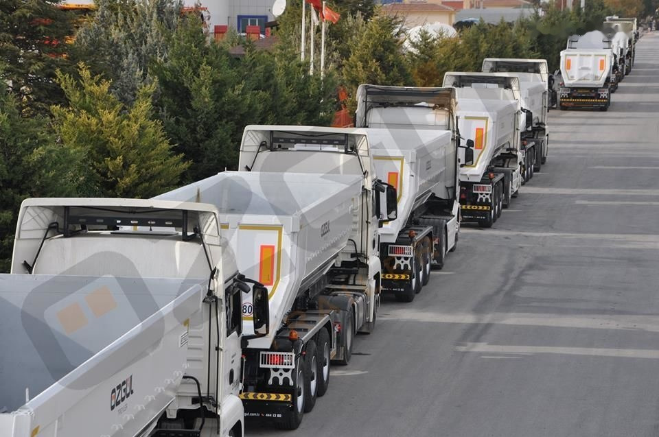 Yeni Damperli dorse Özgül 3 AXLE TIPPING SEMI TRAILER: fotoğraf 7