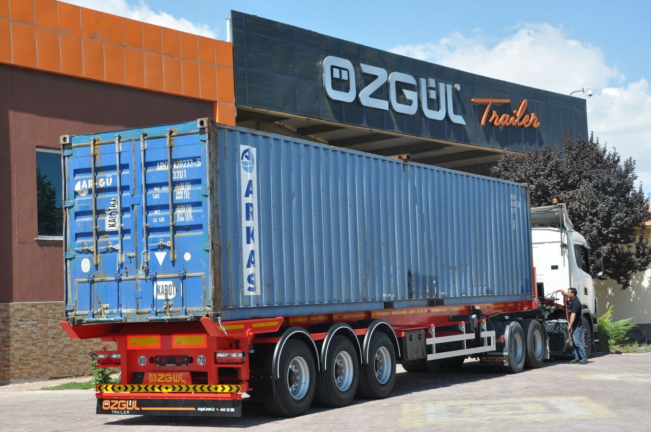 Özgül 40 FT TIPPING CONTAINER CHASSIS - Konteynır taşıyıcı/ Yedek karoser dorse: fotoğraf 1 Özgül 40 FT TIPPING CONTAINER CHASSIS - Konteynır taşıyıcı/ Yedek karoser dorse: fotoğraf 1