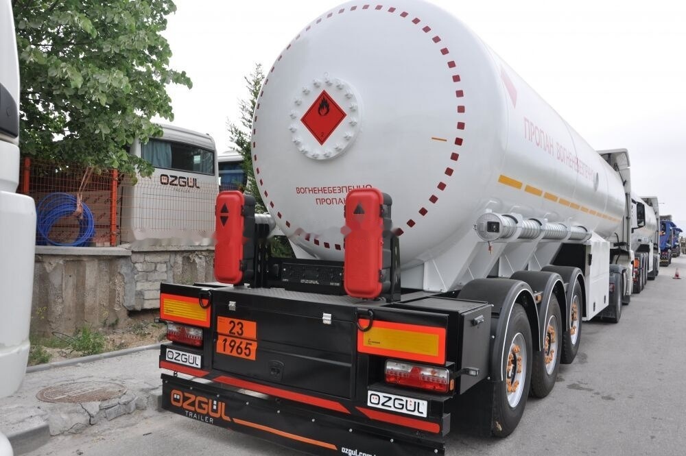 Yeni Tanker dorse Özgül LPG TANK TRAILER: fotoğraf 15