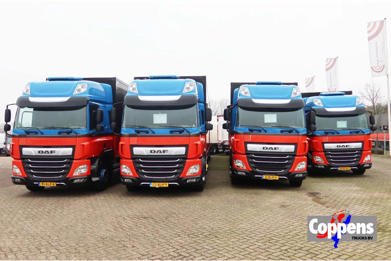 DAF CF 410 Bakwagen+Trailer Dhollandia 2.000 kg - Kapalı kasa kamyon: fotoğraf 1 DAF CF 410 Bakwagen+Trailer Dhollandia 2.000 kg - Kapalı kasa kamyon: fotoğraf 1