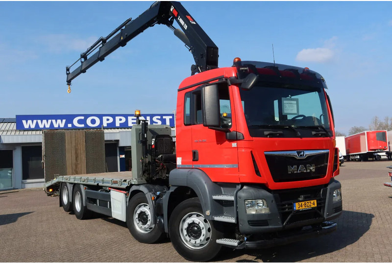 MAN TGS 35.360 8x2 Oprijwagen + HIAB 228 E 3 kraan. Radio grafisch + winch - Araba taşıyıcı kamyon, Vinçli kamyon: fotoğraf 2 MAN TGS 35.360 8x2 Oprijwagen + HIAB 228 E 3 kraan. Radio grafisch + winch - Araba taşıyıcı kamyon, Vinçli kamyon: fotoğraf 2