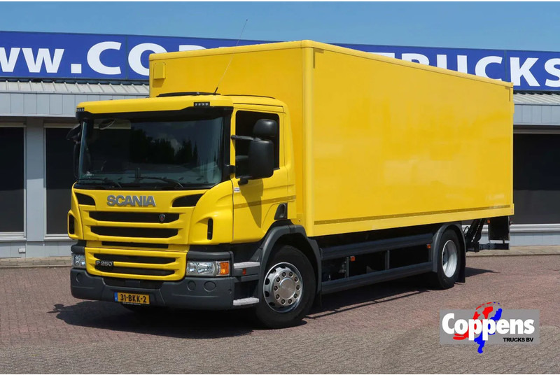 Scania P250 4x2 Bakwagen+Klep E6 Dhollandia 1500 kg - Kapalı kasa kamyon: fotoğraf 1 Scania P250 4x2 Bakwagen+Klep E6 Dhollandia 1500 kg - Kapalı kasa kamyon: fotoğraf 1