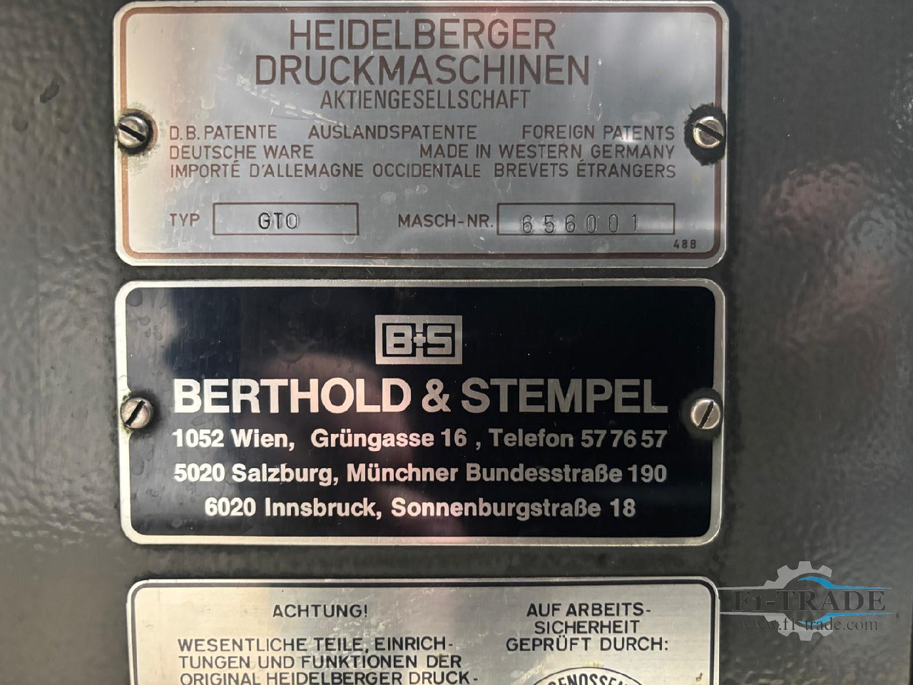 Heidelberg GTO46 - Ofset baskı makinesi: fotoğraf 2 Heidelberg GTO46 - Ofset baskı makinesi: fotoğraf 2