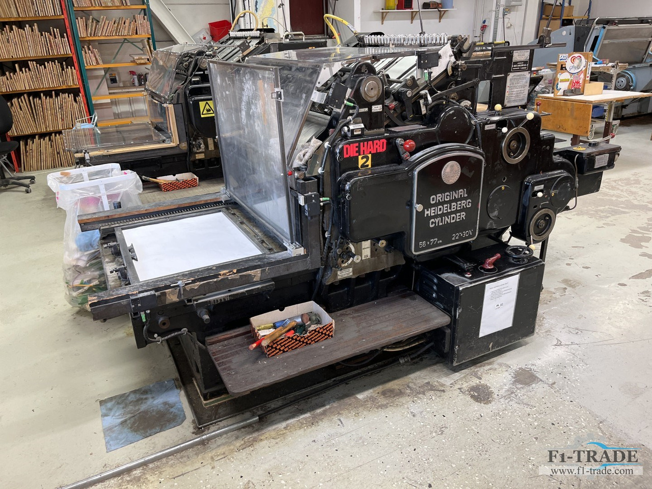 Heidelberg SBG - Kağıt kesme makinesi: fotoğraf 2 Heidelberg SBG - Kağıt kesme makinesi: fotoğraf 2