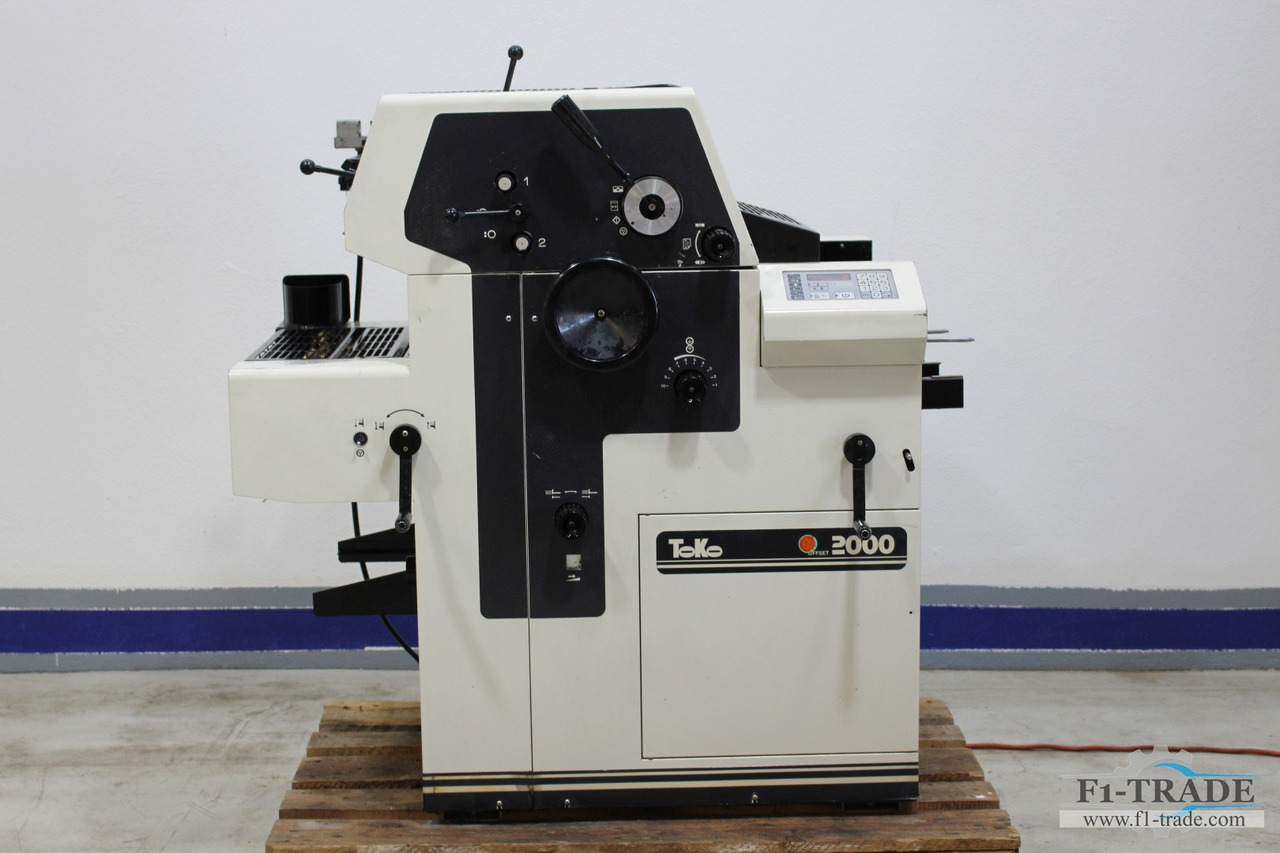 TOKO 2000 - Ofset baskı makinesi: fotoğraf 1 TOKO 2000 - Ofset baskı makinesi: fotoğraf 1