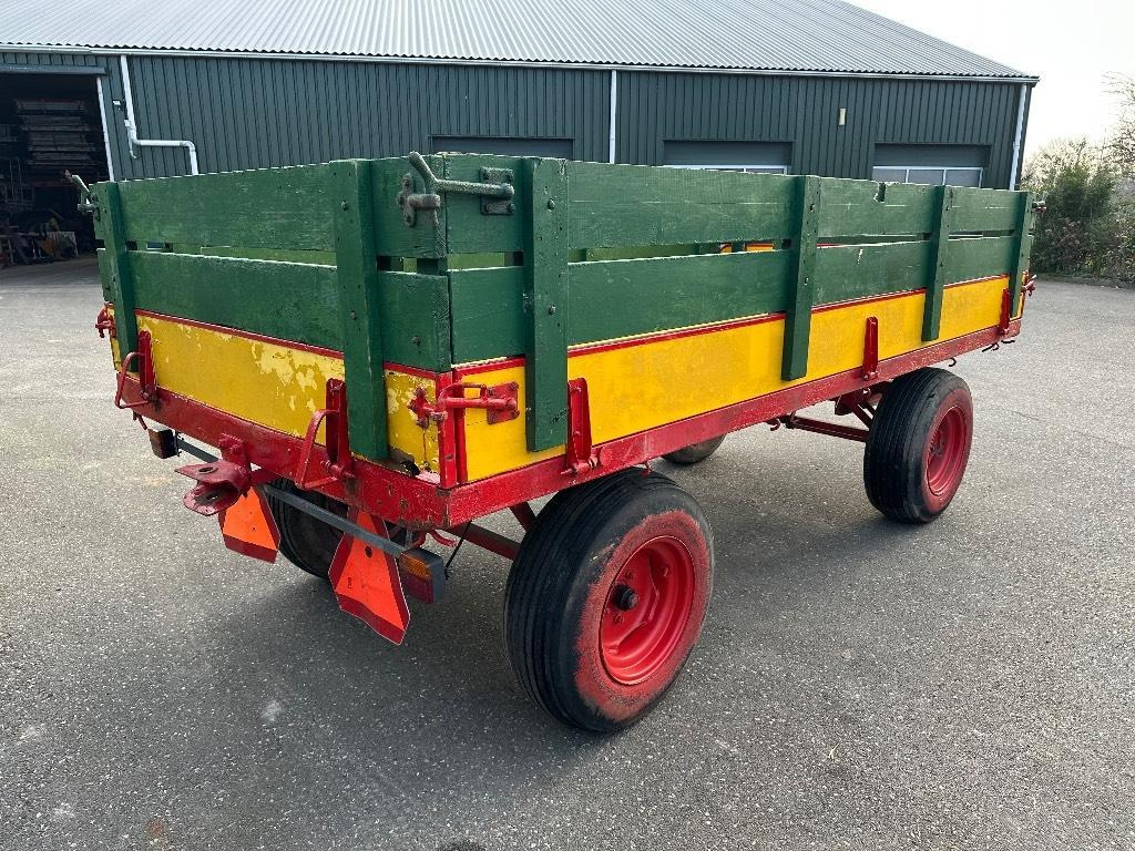 Miedema landbouwwagen vierwielige wagen schamelwagen - Traktör römorku: fotoğraf 2 Miedema landbouwwagen vierwielige wagen schamelwagen - Traktör römorku: fotoğraf 2