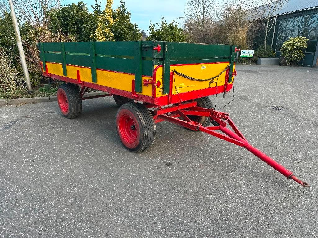 Miedema landbouwwagen vierwielige wagen schamelwagen - Traktör römorku: fotoğraf 1 Miedema landbouwwagen vierwielige wagen schamelwagen - Traktör römorku: fotoğraf 1
