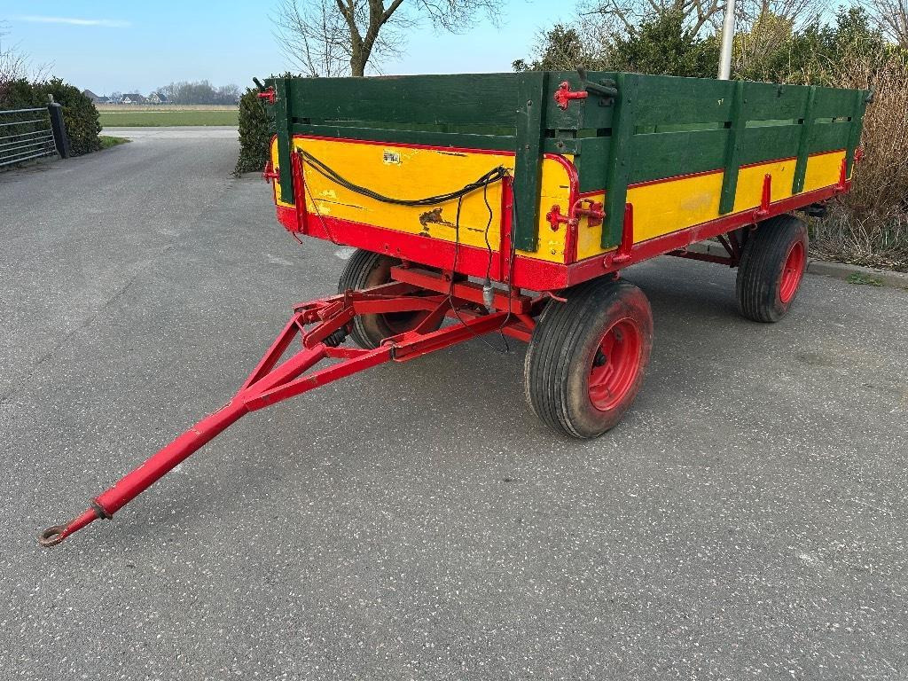 Miedema landbouwwagen vierwielige wagen schamelwagen - Traktör römorku: fotoğraf 4 Miedema landbouwwagen vierwielige wagen schamelwagen - Traktör römorku: fotoğraf 4