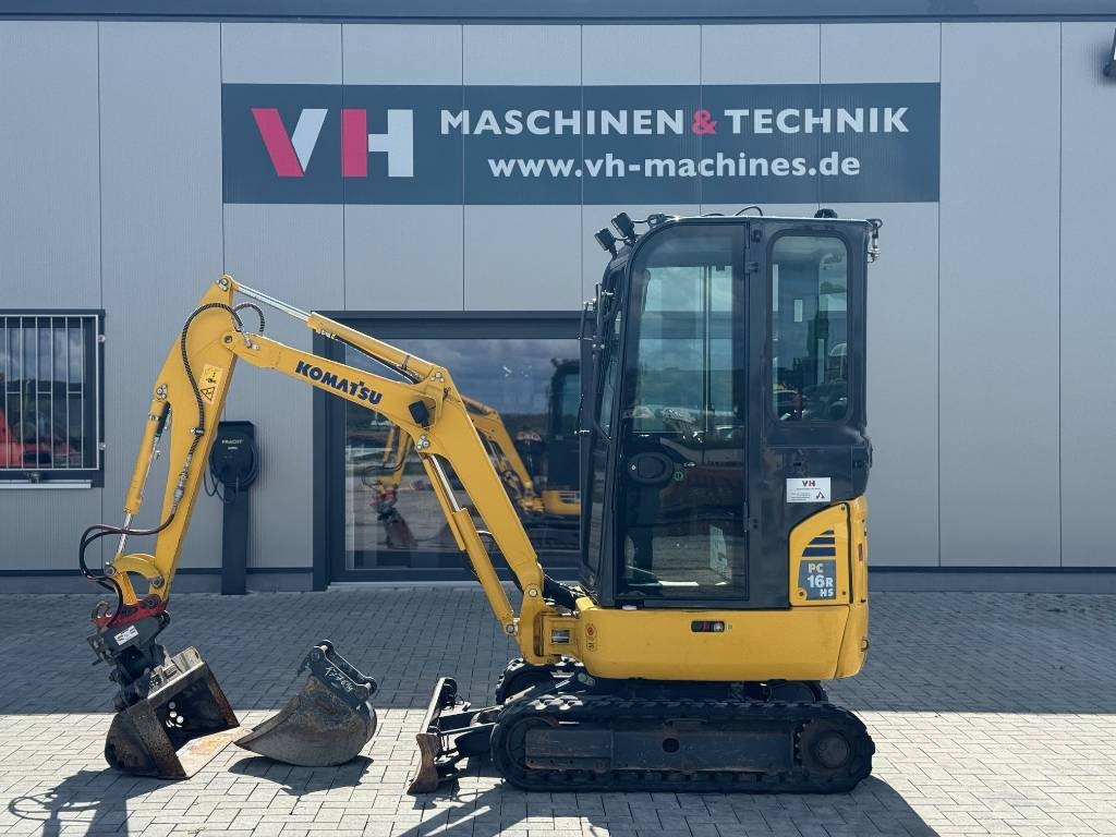 Komatsu PC 16 R-3HS - Mini ekskavatör: fotoğraf 1 Komatsu PC 16 R-3HS - Mini ekskavatör: fotoğraf 1