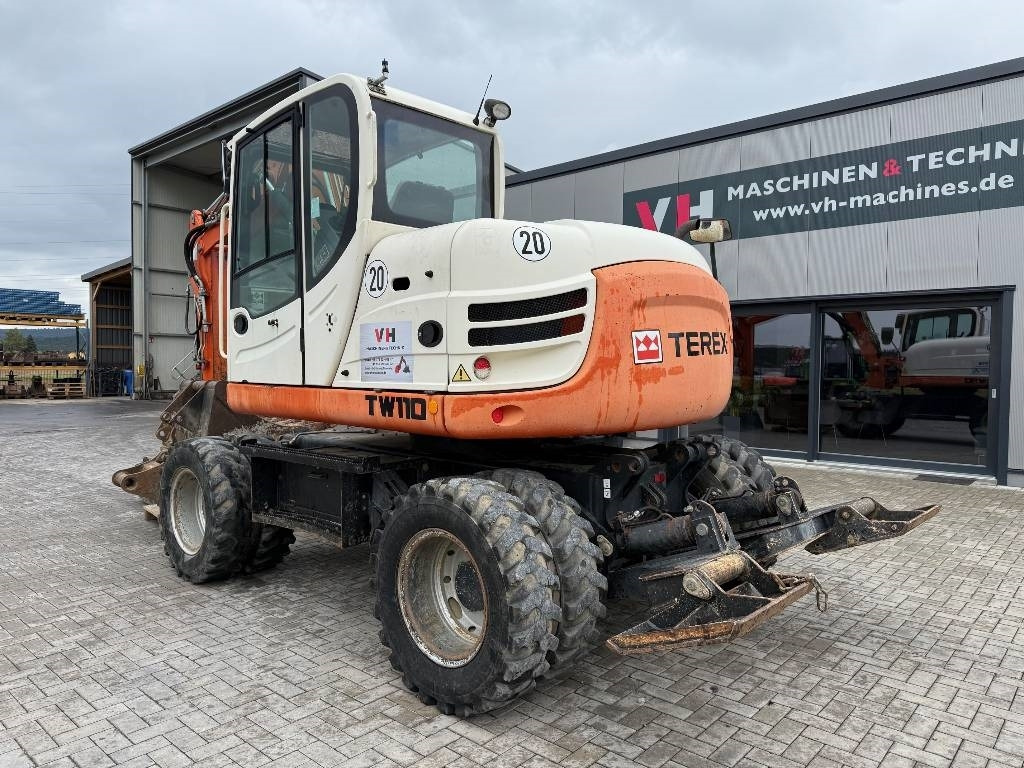 Terex TW 110 - Tekerlekli ekskavatör: fotoğraf 3 Terex TW 110 - Tekerlekli ekskavatör: fotoğraf 3