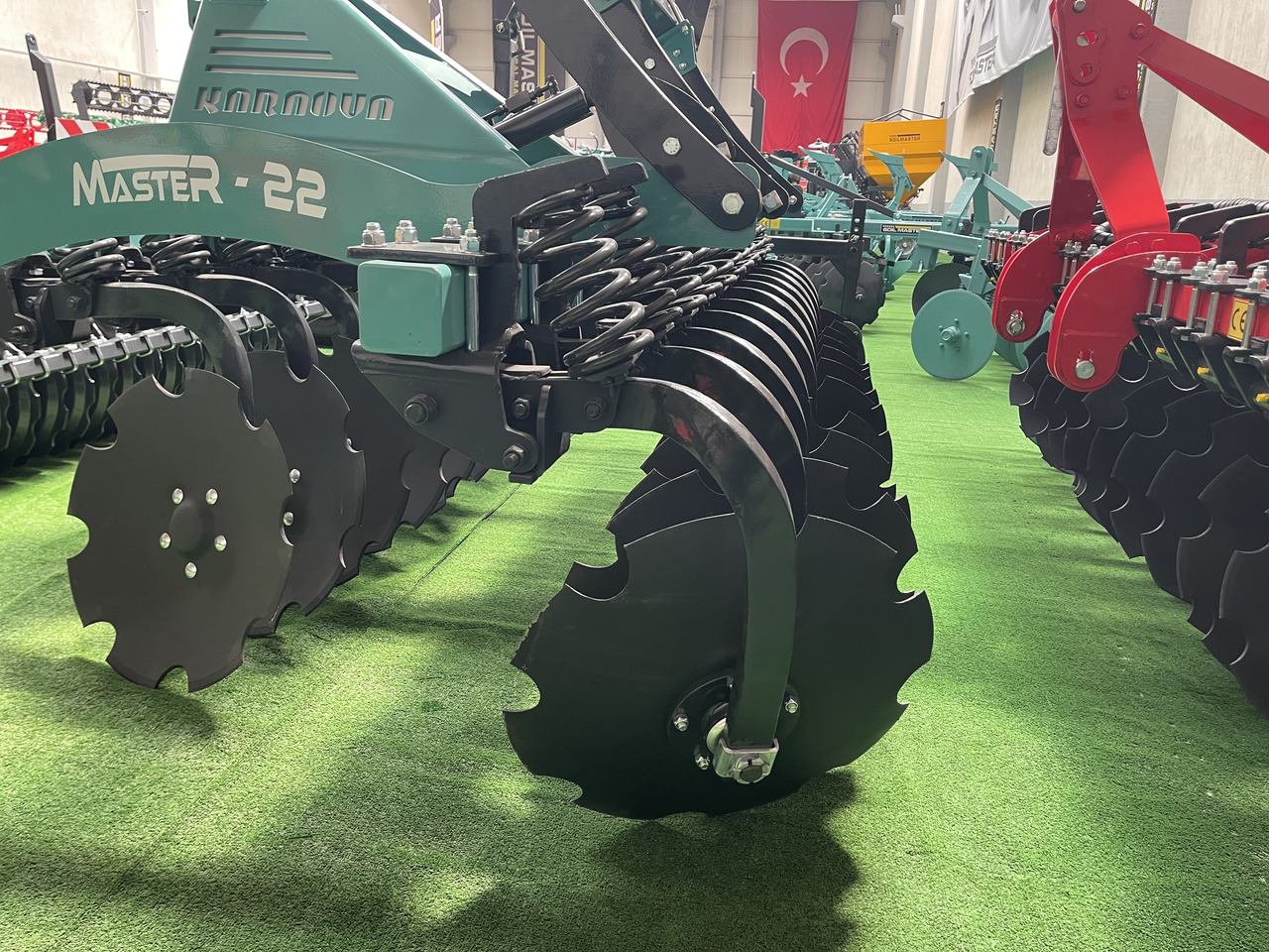 Yeni Disk tırmığı SOIL MASTER _MASTER SERIES MOUNTED TYPE MULTI DISC HARROW (SPRING TYPE LEG): fotoğraf 8