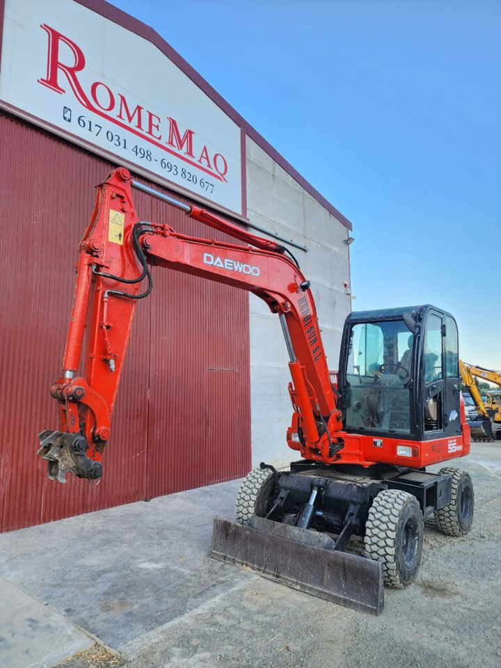 DAEWOO S55 - Tekerlekli ekskavatör: fotoğraf 2 DAEWOO S55 - Tekerlekli ekskavatör: fotoğraf 2
