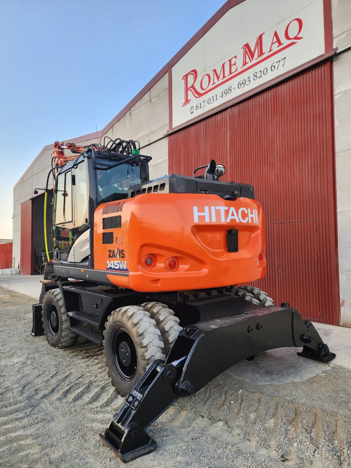 HITACHI ZX145W-6 - Tekerlekli ekskavatör: fotoğraf 2 HITACHI ZX145W-6 - Tekerlekli ekskavatör: fotoğraf 2