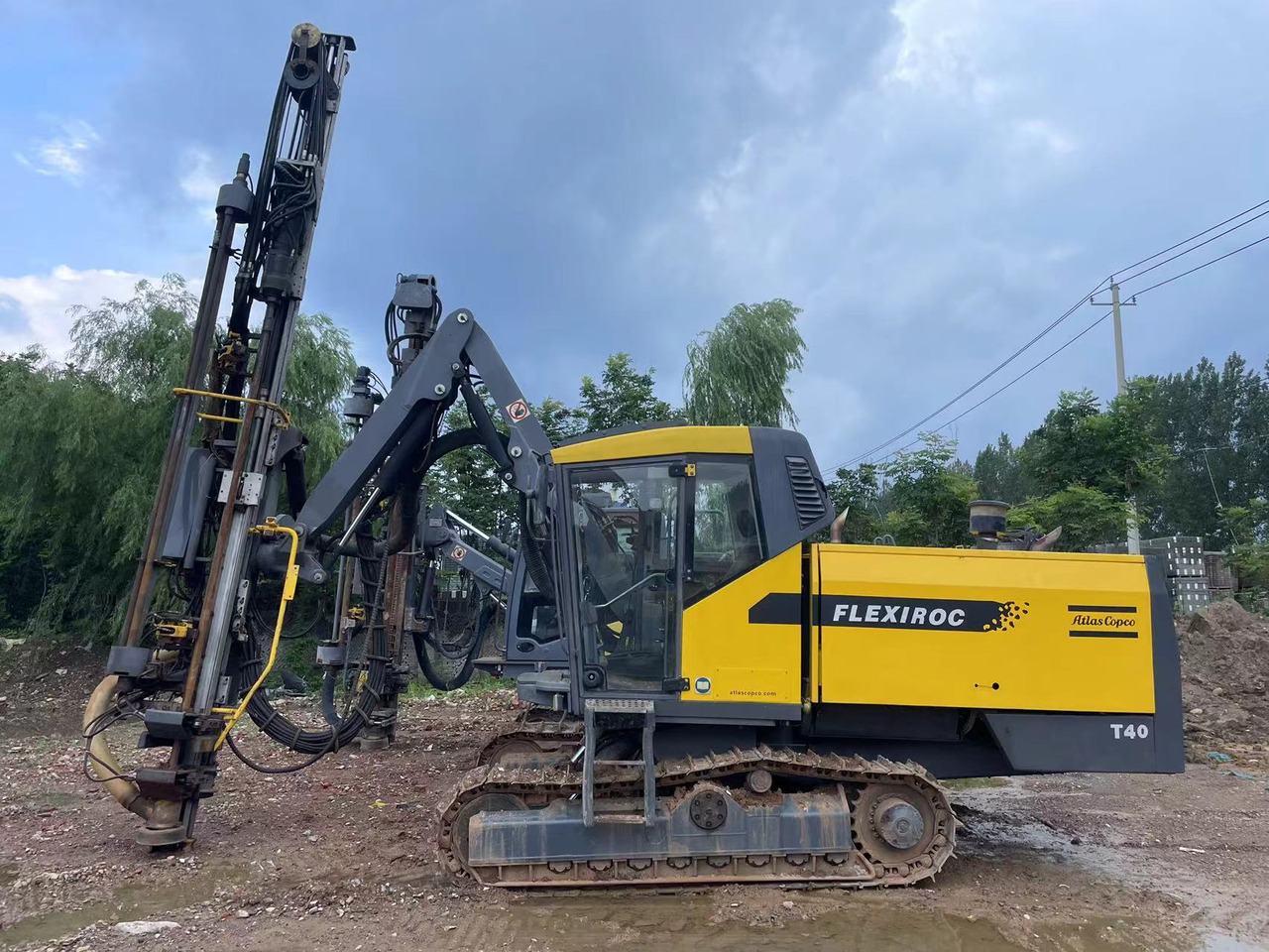 Atlas copco flexiroc T40 - Burgu makinesi: fotoğraf 1 Atlas copco flexiroc T40 - Burgu makinesi: fotoğraf 1