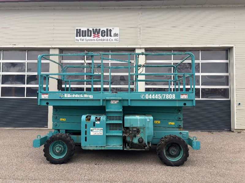 Haulotte H 12 SDX 12m Diesel Scherenarbeitsbühne - Makasli platform: fotoğraf 1 Haulotte H 12 SDX 12m Diesel Scherenarbeitsbühne - Makasli platform: fotoğraf 1