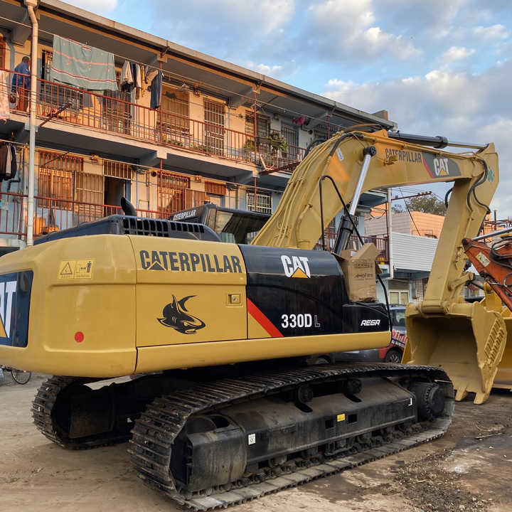 30 Ton Heavy Excavator Japan Origin Cat 330d 330dl 330d2 Fairly Used Caterpillar Mining Excavator With Jack Hammer In Shanghai - Paletli ekskavatör: fotoğraf 1 30 Ton Heavy Excavator Japan Origin Cat 330d 330dl 330d2 Fairly Used Caterpillar Mining Excavator With Jack Hammer In Shanghai - Paletli ekskavatör: fotoğraf 1